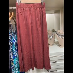 Elizabeth Suzann Bel Skirt - Rust color